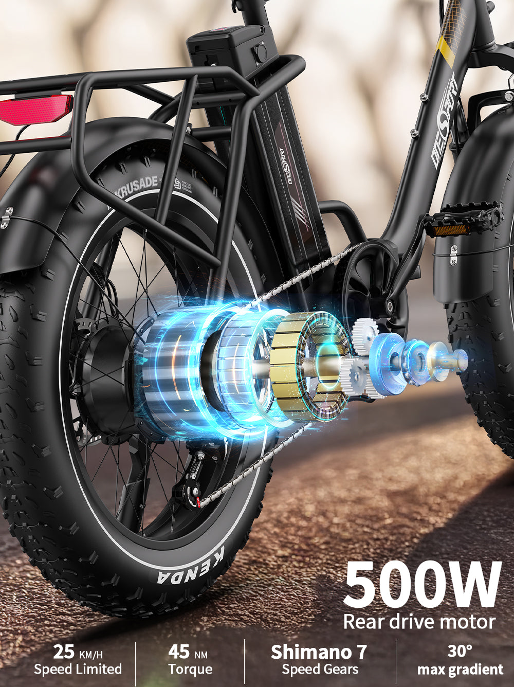 Onesport OT16 Max Folding Electric Bike Onesport OT16 Max Folding Electric Bike